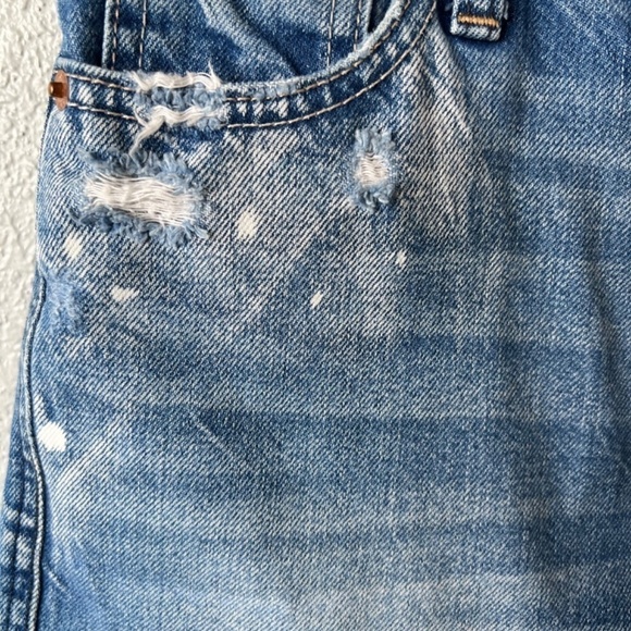 Abercrombie and Fitch High Rise Girlfriend Cut-Off Jean Shorts sz 25 - Picture 5 of 11